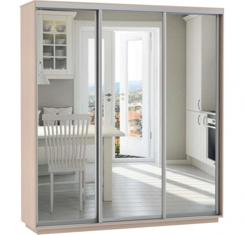 Зеркальные двери