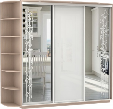 Двери с аппликацией, пескоструй