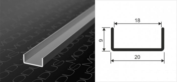 Алюминиевый фасад C18-02