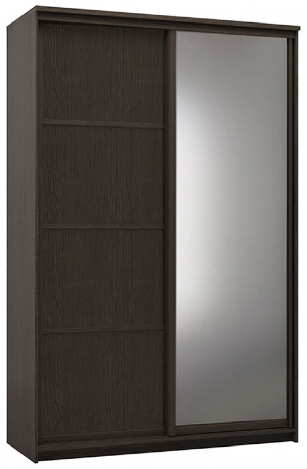 Шкаф купе двухдверный венге