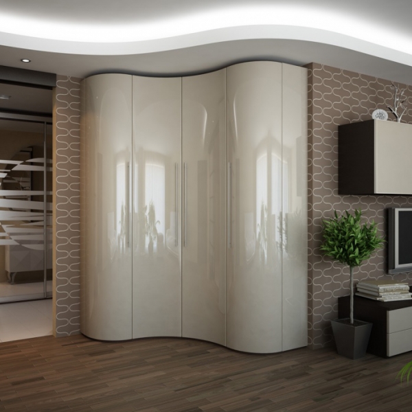 Радиусные фасады для шкафа-купе