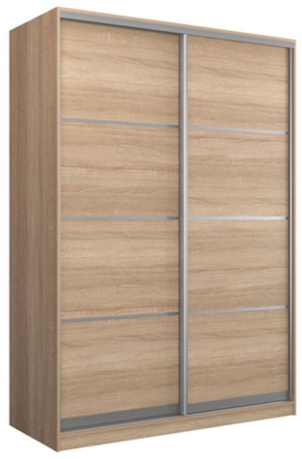 Шкаф купе двухдверный дуб сонома без зеркала